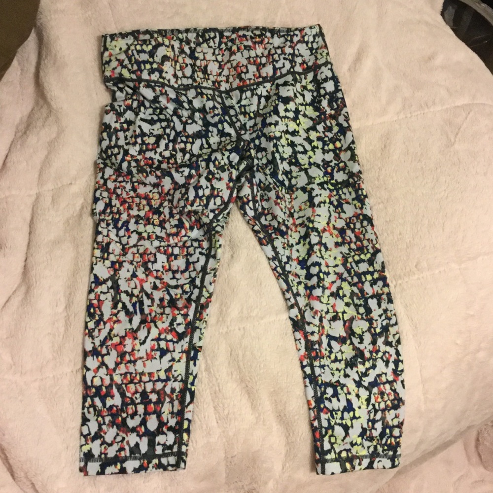 Zella Colorful Cropped Leggings